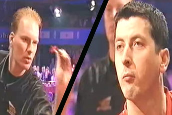 ANDERE TIJDEN DARTS: Van der Voort kwam Suljovic bij WK-debuut in 2002 al tegen