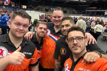 Nederlandse heren veroveren teamtitel op WDF World Cup; eindzege bij vrouwen naar Ierland
