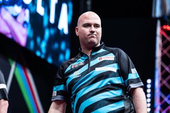 Rob Cross voor tiende keer naar finale op Euro Tour en gaat tegen Luke Humphries strijden om titel