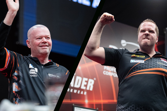 Speelschema openingsdag Dutch Darts Championship 2024 met onder meer Van Barneveld, Van Duijvenbode en Van den Bergh