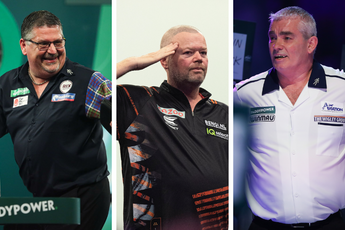 Dit zijn de tien oudste spelers met een PDC Tour Card