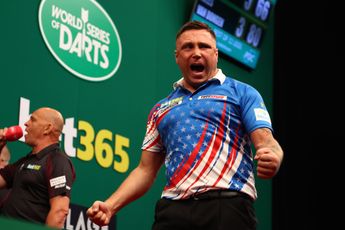 Gerwyn Price neemt revanche op Rob Cross en pakt titel op Nordic Darts Masters