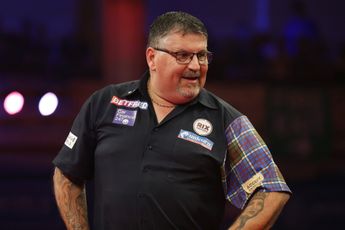 Sterke Gary Anderson naar tweede ronde op EK Darts; kostbare snelle nederlaag voor Ross Smith