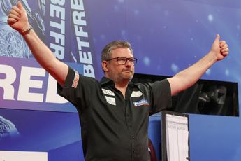 Rustdag voor James Wade in aanloop naar kraker tegen Luke Humphries: ''Voel me weer uitgerust''