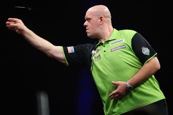 "Dit is één van mijn grootste zeges ooit" - Michael van Gerwen dolgelukkig na overtuigende zege tegen Luke Littler