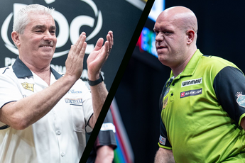 Steve Beaton verslaat Michael van Gerwen; Danny Noppert hard onderuit tegen Damon Heta in Milton Keynes