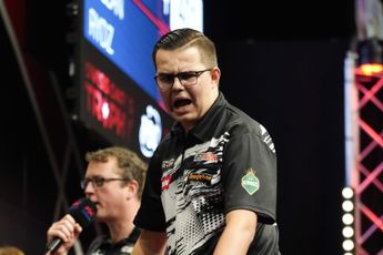 "Misschien wel wat geluk gehad, maar met 97 gemiddeld mag je niet klagen" - Gian van Veen door naar derde ronde op Czech Darts Open