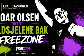 Her kan du høre "Kraftstasjonen" og episoden om Freezone i Hønefoss