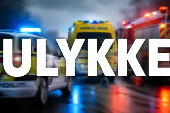 Singelulykke i Storetjernsveien i Jevnaker – fører ute av bilen