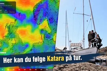 Her er de nå: Følg seilbåten Katara verden rundt og familien fra Hønefoss