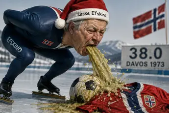 EVENSEN: Skøyteløperen Lasse Efskind sammenligner folkets VM glede med nazisme og Quisling. Jeg blir kvalm