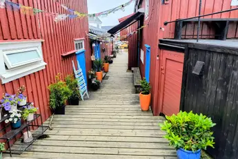 OLSEN PÅ TUR: Henningsvær – malerisk fra første øyeblikk