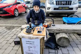 OLSEN PÅ TUR: Når kull fra Svalbard blir turistenes favoritt