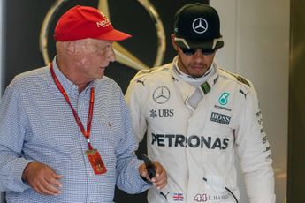 Hamilton was bang dat Lauda hem niet mocht: 'Erg kritisch naar mij toe'