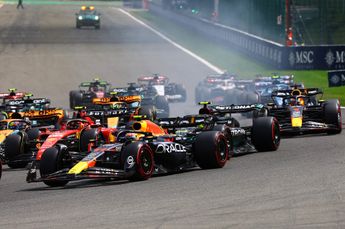 Samenvatting F1 Grand Prix van België 2023: Verstappen hengelt achtste overwinning op rij binnen, Perez tweede