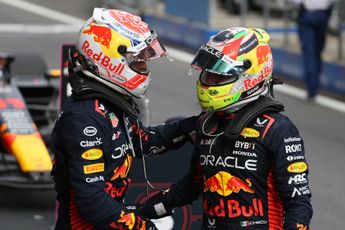 Palmer schaart zich achter Verstappen na veelbesproken incident in Oostenrijk: 'Absoluut Pérez zijn schuld'