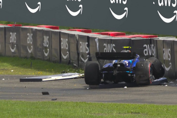 Sargeant crasht en veroorzaakt safety car in knotsgekke opener Dutch GP 2023