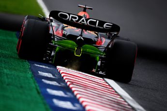 Samenvatting F1 VT2 GP Japan 2023: Verstappen completeert indrukwekkende vrijdag