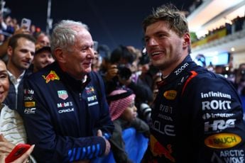 Heeft Helmut Marko alvast een contract klaarliggen voor de aankomende baby van Verstappen?