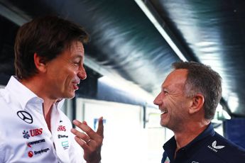 Vraag over "aantrekkelijke" Toto Wolff laat Horner stotterend achter