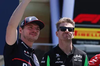 Hülkenberg vol lof over Verstappen: “Hij laat non-stop magische dingen zien”