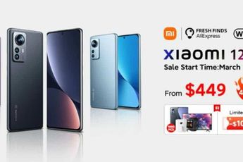 First sales for the global Xiaomi 12 are up on Aliexpress !