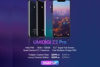 The Helio P60 Flagship Has Landed - UMIDIGI Z2 Pro - Snap it Now!