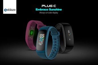 Zeblaze Plug C with Color Reflective Display Launched