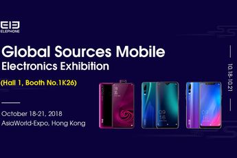 Elephone Bringing A Water-Drop Notch Phone & More at the Upcoming Global Sources Fair