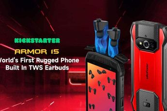 Ulefone Armor 15 Built-In TWS Earbuds pre-launching on Kickstarter