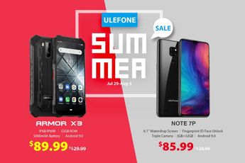 Presales are up for new Ulefone Armor X3 and Note 7P