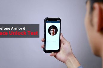 Ulefone Armor 6 Face Unlock test video