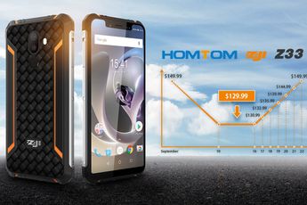 Homtom ZOJI Z33 Notched Rugged Phone is Official at $129.99