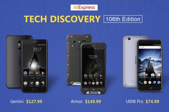 Ulefone Gemini chosen as top pick in Aliexpress Tech Discovery channel