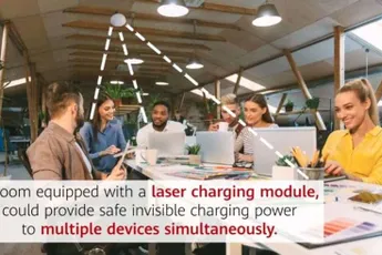 Huawei Applied For a Patent of Long-Distance Wireless Charging