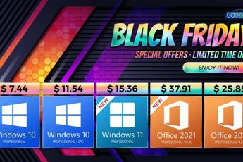 Black Friday Super Sale – Windows 10 as low as $7!