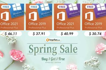 Office 2021 VS Office 2019, which one to get in Keysfan’s Spring Big Sale! Up to 62% off!