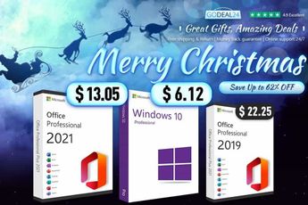 Windows 10 and Office 2021 at the Best Price, and More Discounts at Godeal24 Double 12 Deals!