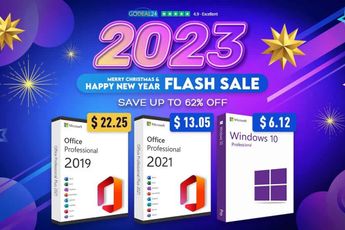 2023 New Year Sale savings on Office 2021 Pro, Windows 10, and More Computer Tools!