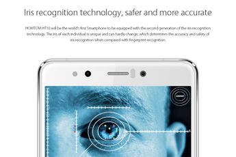 Homtom HT10 with an iris scanner available for preorder from June 20th