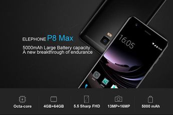 Elephone P8 Max Battery Phone 50% Off during Easter Promo