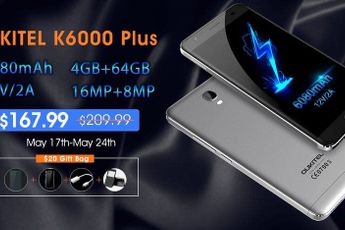 Oukitel K6000 Plus has another flash sale for $167.99