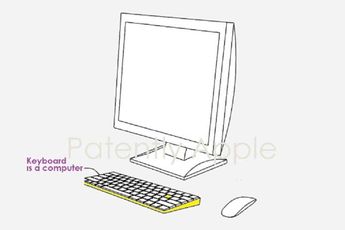 Apple has patented a computer built into the keyboard