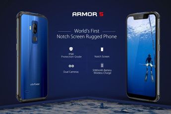 World's first notched rugged phone Ulefone Armor 5 just landed