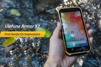 First official hands-on video for rugged Ulefone Armor X7