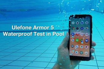 Video : Ulefone Armor 5 wateproofing pool test