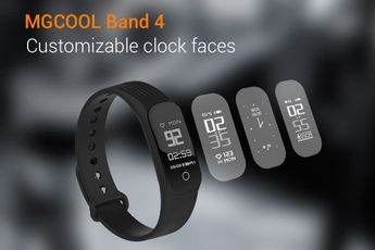 MGCOOL Band 4 to Feature Multiple Clock Faces - Fitbit Charge 2 Style