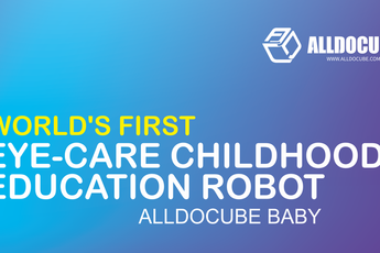 ALLDOCUBE Introduces World's First Eye-care Childhood Education Robot