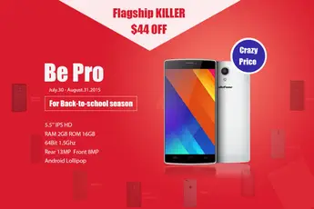 Ulefone Be Pro price cut to $125.99 for back to school promotion