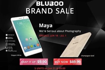 Bluboo S8 with $50 off for the Halloween sale event